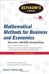 Schaum's Outline of Mathematical Methods for Business & Economics by Edward Dowling